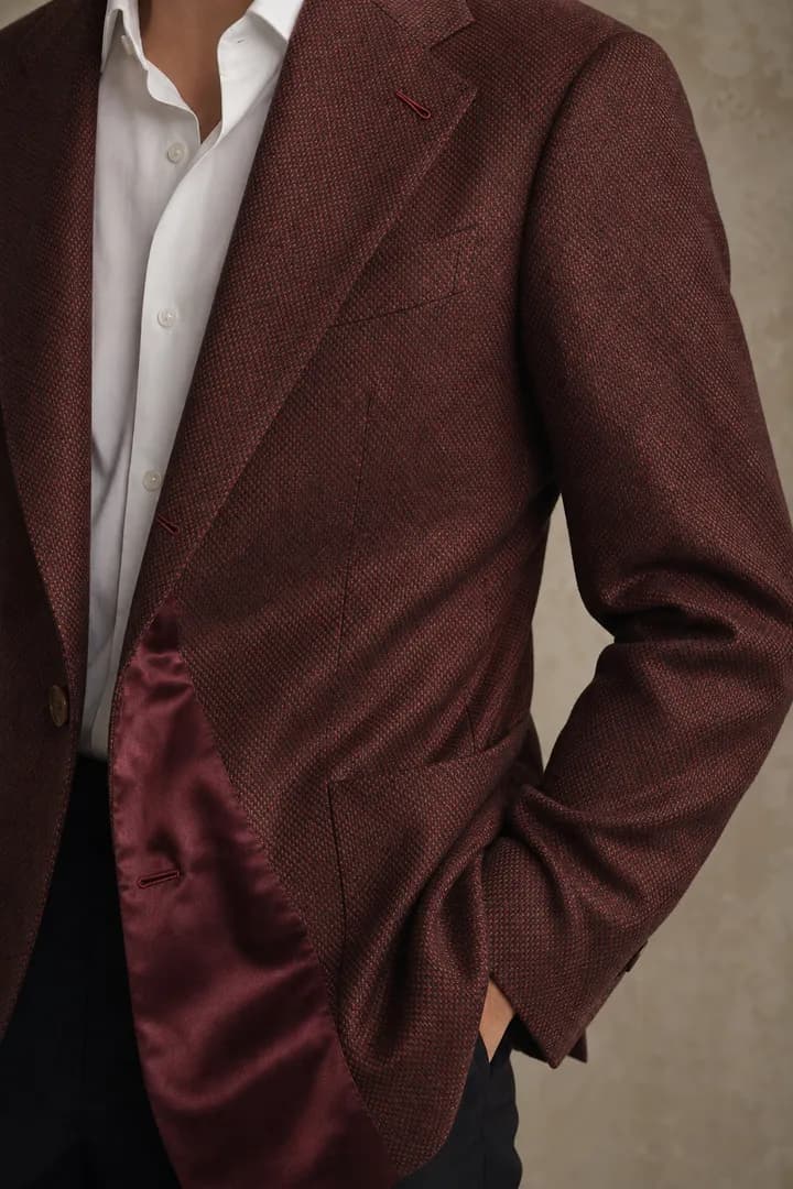 Burgundy Dinner Jacket