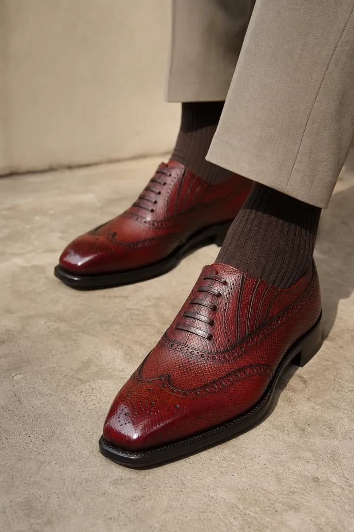Oxblood Oxford
