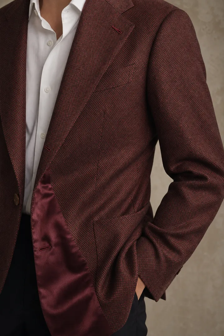 Burgundy Travel Blazer