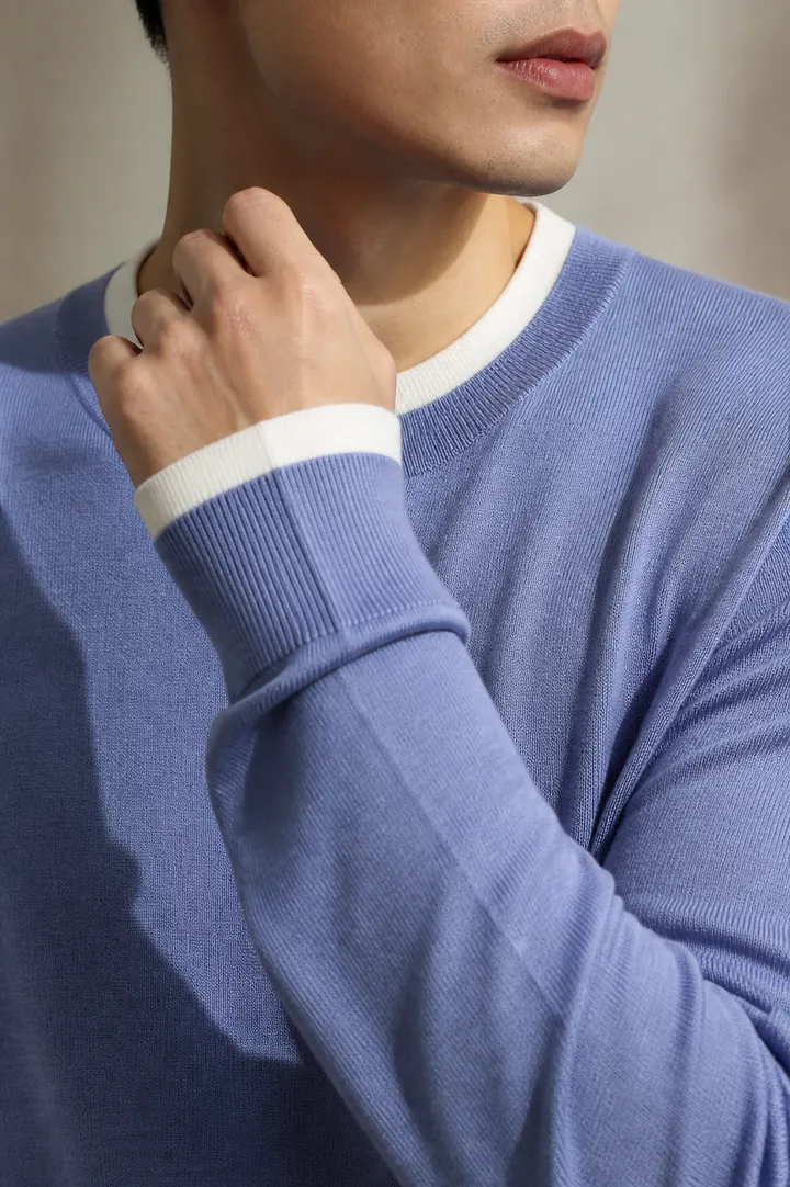Periwinkle Sea Island Sweater